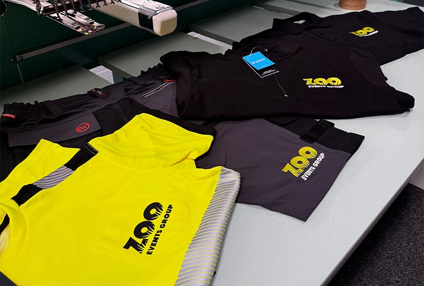 Hi-vis, branded